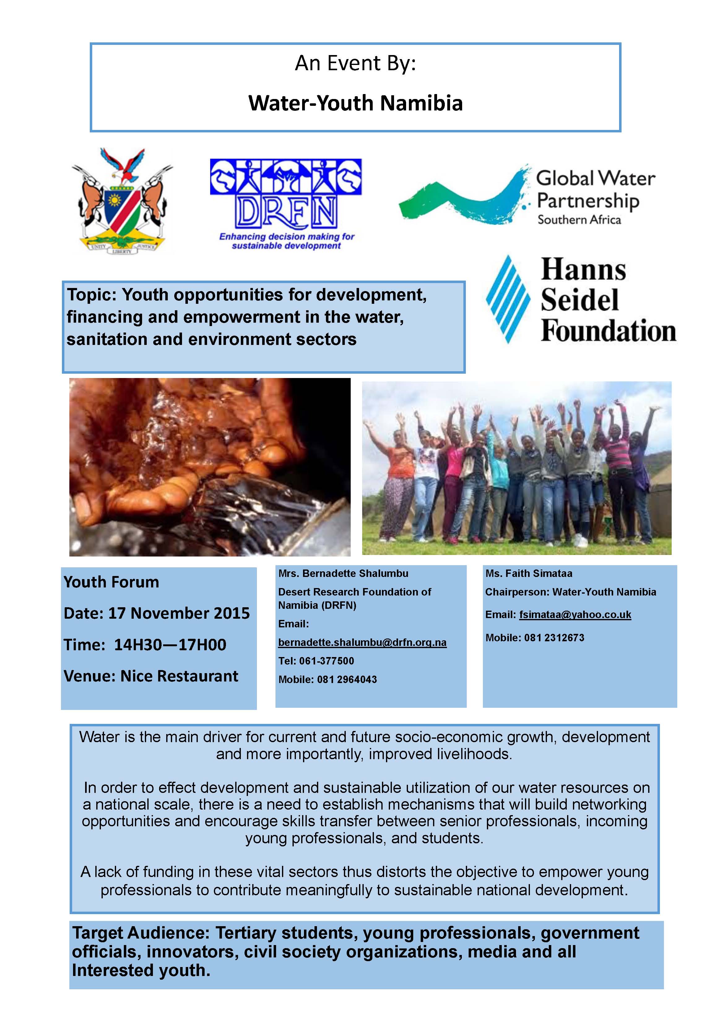 Invitation To A Youth Forum